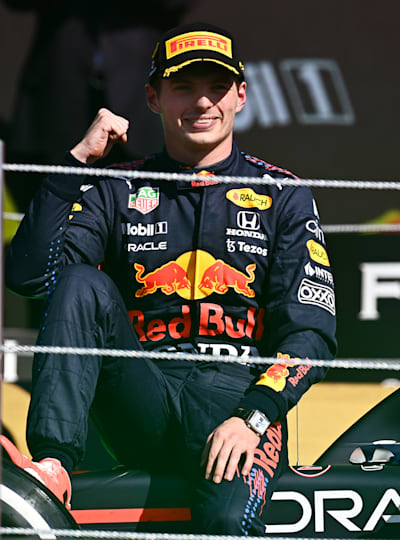 Max Verstappen von Red Bull Racing Honda beim beim Großen Preis von Mexiko 2021.