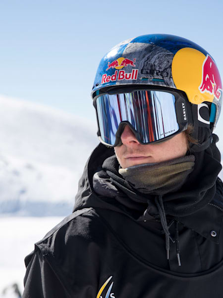 Sébastien Toutant pose pour un portrait pendant les Jeux d'hiver à Cardrona Alpine Resort, en Nouvelle-Zélande, le 3 septembre 2017. 