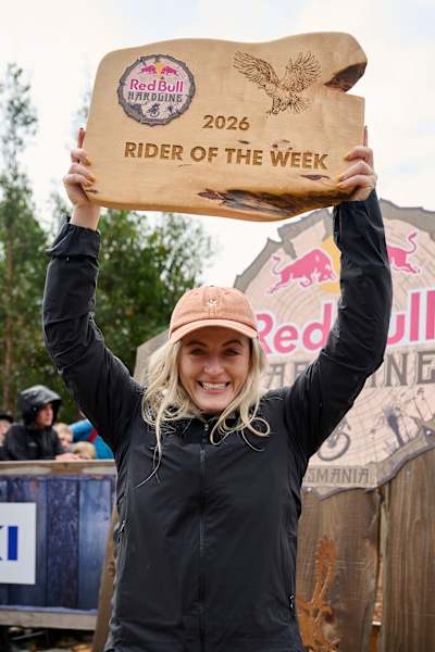 Мікаела Партон позує для фото на Red Bull Hardline, Австралія, 8 лютого 2026 року. 