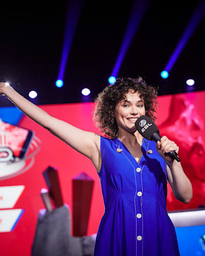 Frankie Ward pictured during the Red Bull M.E.O. by ESL 2019 World Final in the Red Bull M.E.O. arena in Dortmund, Germany on February 2, 2019