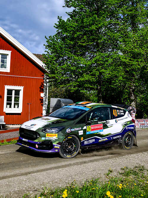 Rahill's ERC3 podium was his first of the season