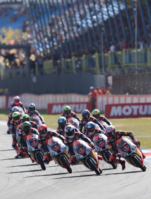 Start of Race 1 in Assen 2024