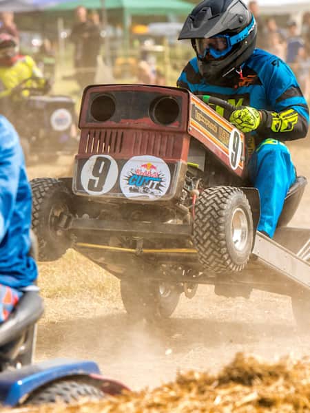 Lawn mower hot sale drag racing parts