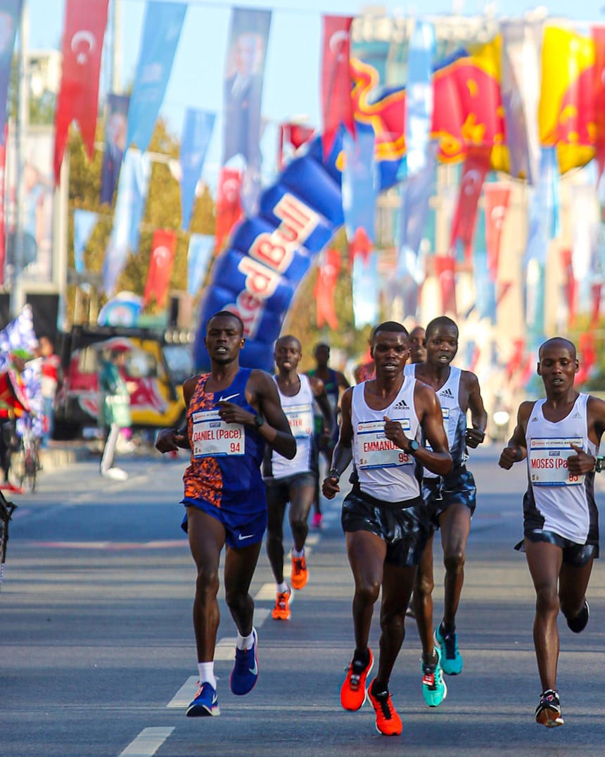 Fotograflarla 41 Vodafone Istanbul Maratonu