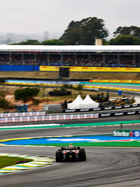 RB18 At Interlagos