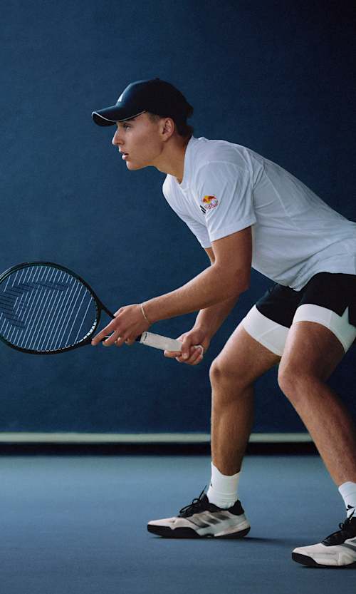 Justin Engel, fotografiert am 20. April 2026 in der Oberhachin Tennisbase in München, Deutschland.