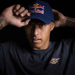 Kehu Butler poses for a portrait during Red Bull Pro at Muriwai Beach, Auckland, New Zealand on May 21, 2021.