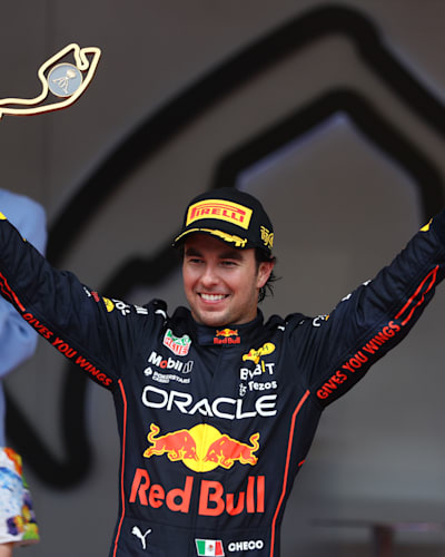 Sergio Pérez of Oracle Red Bull Racing at the Monaco Grand Prix on May 29, 2022.