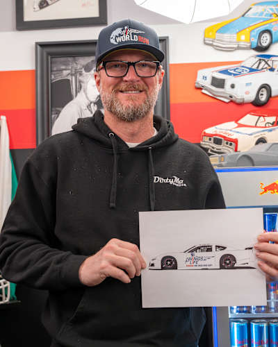 Dale Earnhardt Jr the voice of the Catcher Car for Wings for Life World Run