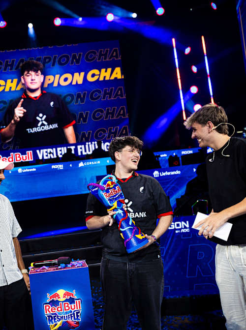 Becki, Amar, Juu und Tschinken bei Red Bull Reshuffle 2026