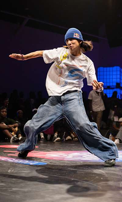 In 2023, The D Soraki dances at Red Bull Dance Your Style Nigeria in Lagos