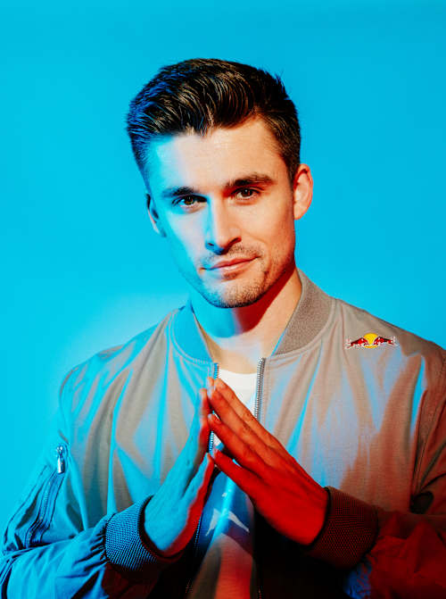 Ludwig poses for a portrait at the Red Bull Headquarters in Santa Monica, California, on January 5, 2024.