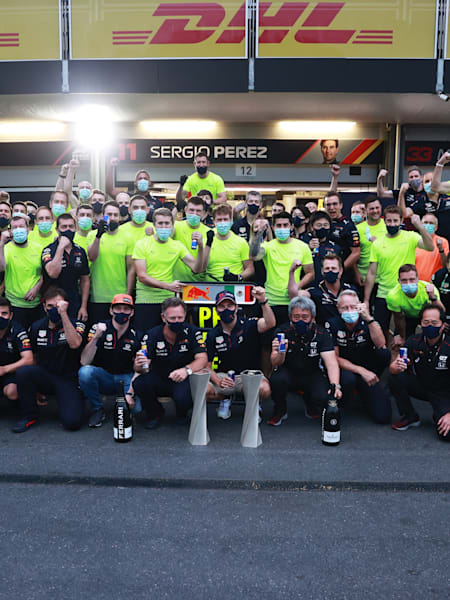 Sergio Perez hoort bij het clubje winnaars