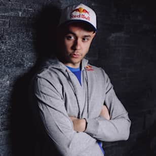 Spain's streamer rock star The Grefg poses for a photo for Red Bull.