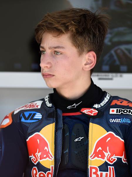 Lorenzo Fellon in the pit of Assen - 2019