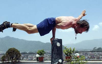 Wim Hof is a master of body control.    