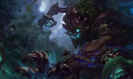 Artwork of Maokai from League of Legends