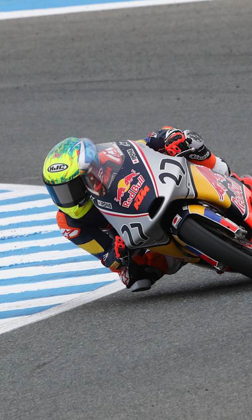 Mateo Marulanda racing in Jerez 2026
