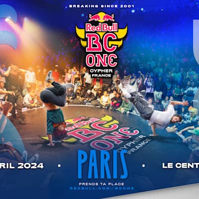 Red Bull BC One Cypher France 2024 artwork.