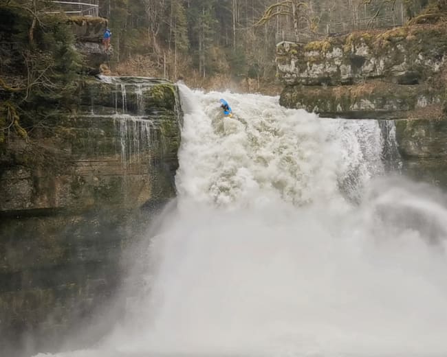 Kayak : Nouria Newman raconte sa chute au Saut du Doubs