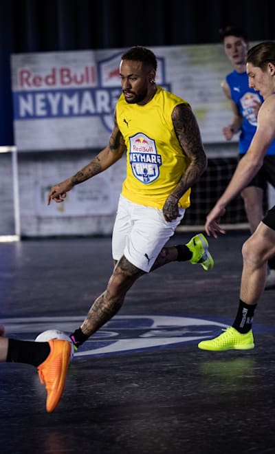 Neymar Jr. em ação no Red Bull Neymar Jr's Five