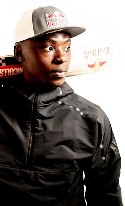 A press picture of South African cricketer Kagiso Rabada.