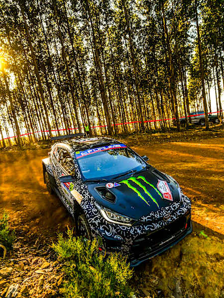 Superb Solberg soars in WRC2 on Friday in Portugal