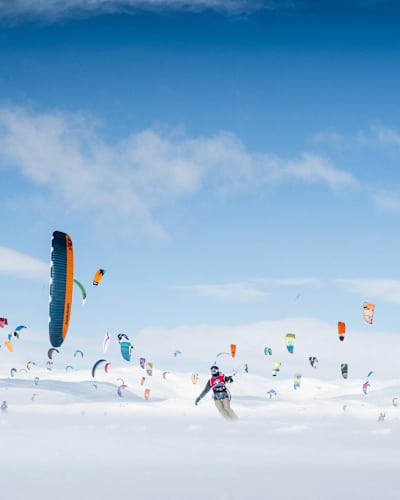 Miejsce rozgrywania zawodów Red Bull Ragnarok w Hardangervidda (Norwegia).
