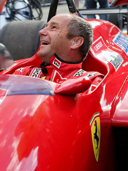 Grand Prix of Austria, Red Bull Ring, Legend Parade. Image shows Gerhard Berger.