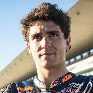 Spanish rider Albert Arenas pictured before testing for the Moto™ World Championship in Portimão, Portugal on March 19, 2023.