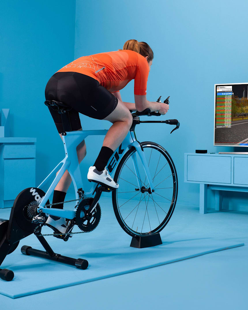 using a stationary bike with zwift