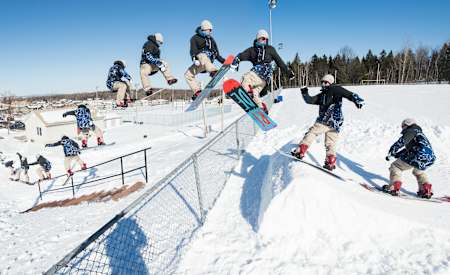 Sebastien Toutant in Sherbrooke, Canada.