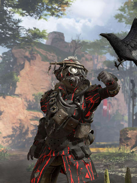 Art of Bloodhound in the new battle royal game, Apex Legends.