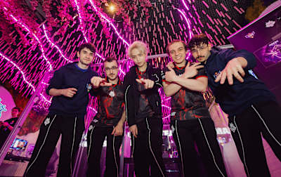 G2 Esports im Gaming Garden des SAP Garden während Red Bull League of Its Own 2025.