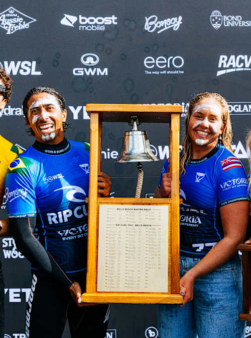 Bells Beach 2026: Os finalistas da primeira etapa do WSL tour