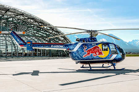 BO 105 C: Helikopter, der auch auf dem Kopf fliegen kann