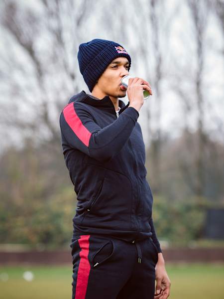 Trent Alexander-Arnold poses for a portrait in Liverpool, United Kingdom in 2019