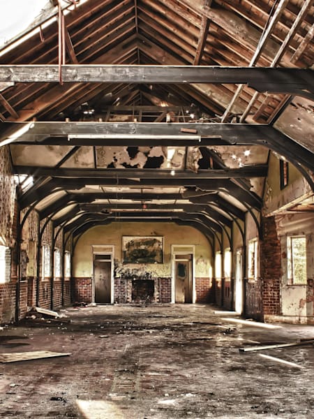 An interior shot of St Athans Boys' Village, Wales
