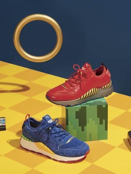 Sonic shoes puma vs nike sales