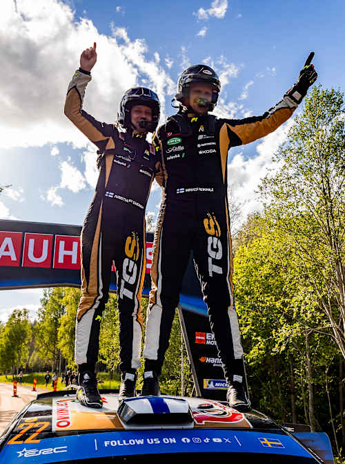 Mikko Heikkilä claimed his breakthrough ERC victory on Sunday