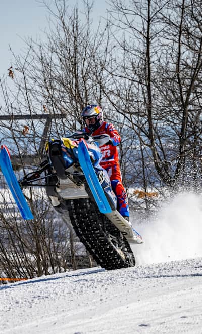 Levi LaVallee Snowmobile Red Bull Athlete Page