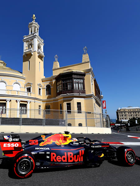 Макс Ферстаппен в Баку