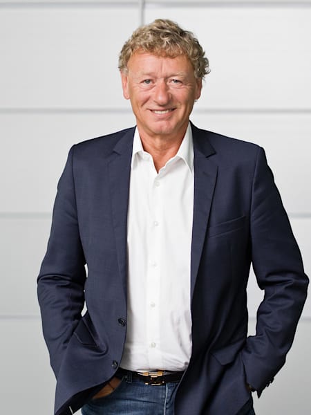 Portrait of German motorsport circuit designer Hermann Tilke.