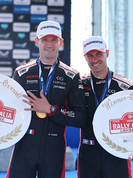 Sébastien Ogier and Vincent Landais