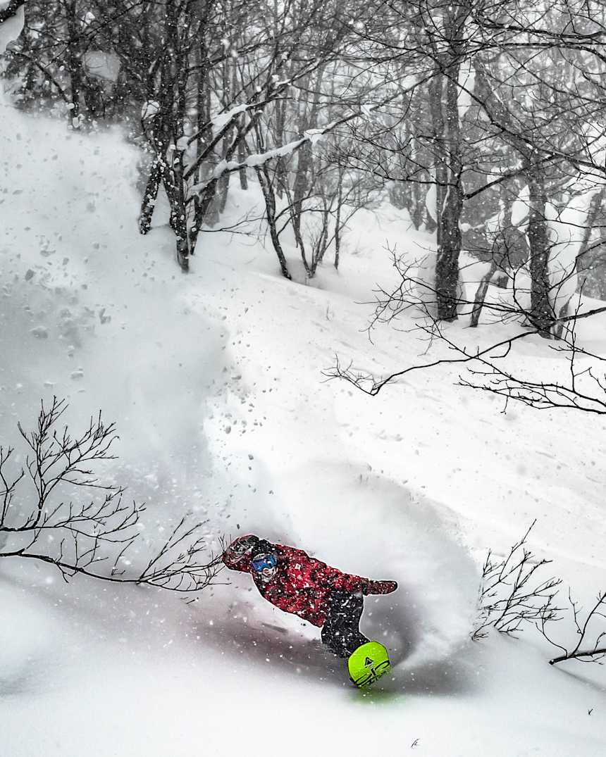 best drone for snowboarding