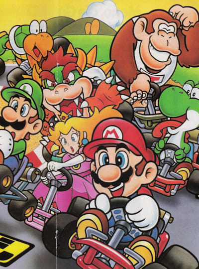 Super Mario Kart Poster