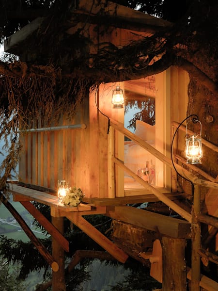 Süße Träume in luftigen Höhen.