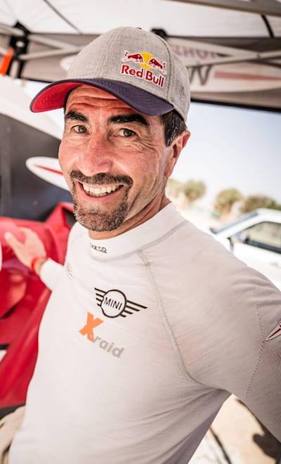Luc Alphand a participé à la course de rallye-raid Abu Dhabi Desert Challenge 2018.