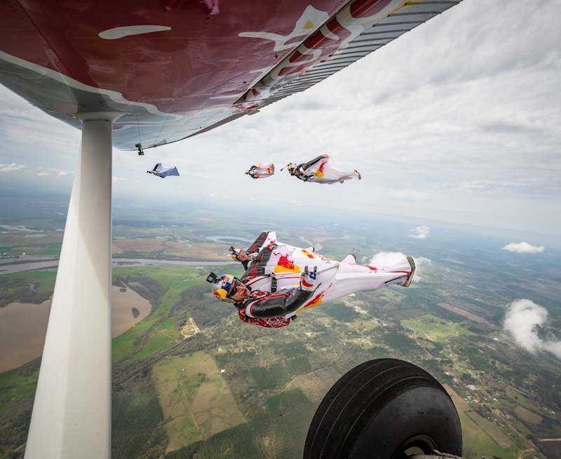 Felix Baumgartner: English Channel freefall crossing