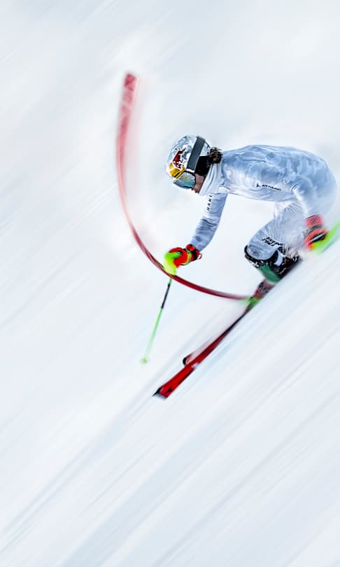 Lucas Braathen performs at Reiteralm, Austria on December 18, 2023.